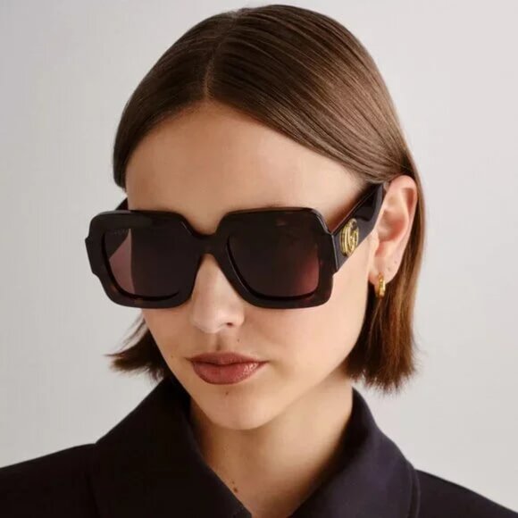 NEW GUCCI  SUNGLASSES GUCCI GG1547S 002 HAVANA EYEWEAR - Picture 1 of 4